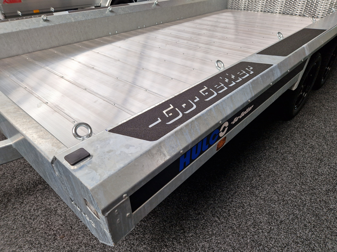 HULCO TERRAX-2 Go Getter Aluboden 394x180x27cm Ladeklamppe 150cm LED 3500kg - Plant trailer: picture 2 HULCO TERRAX-2 Go Getter Aluboden 394x180x27cm Ladeklamppe 150cm LED 3500kg - Plant trailer: picture 2