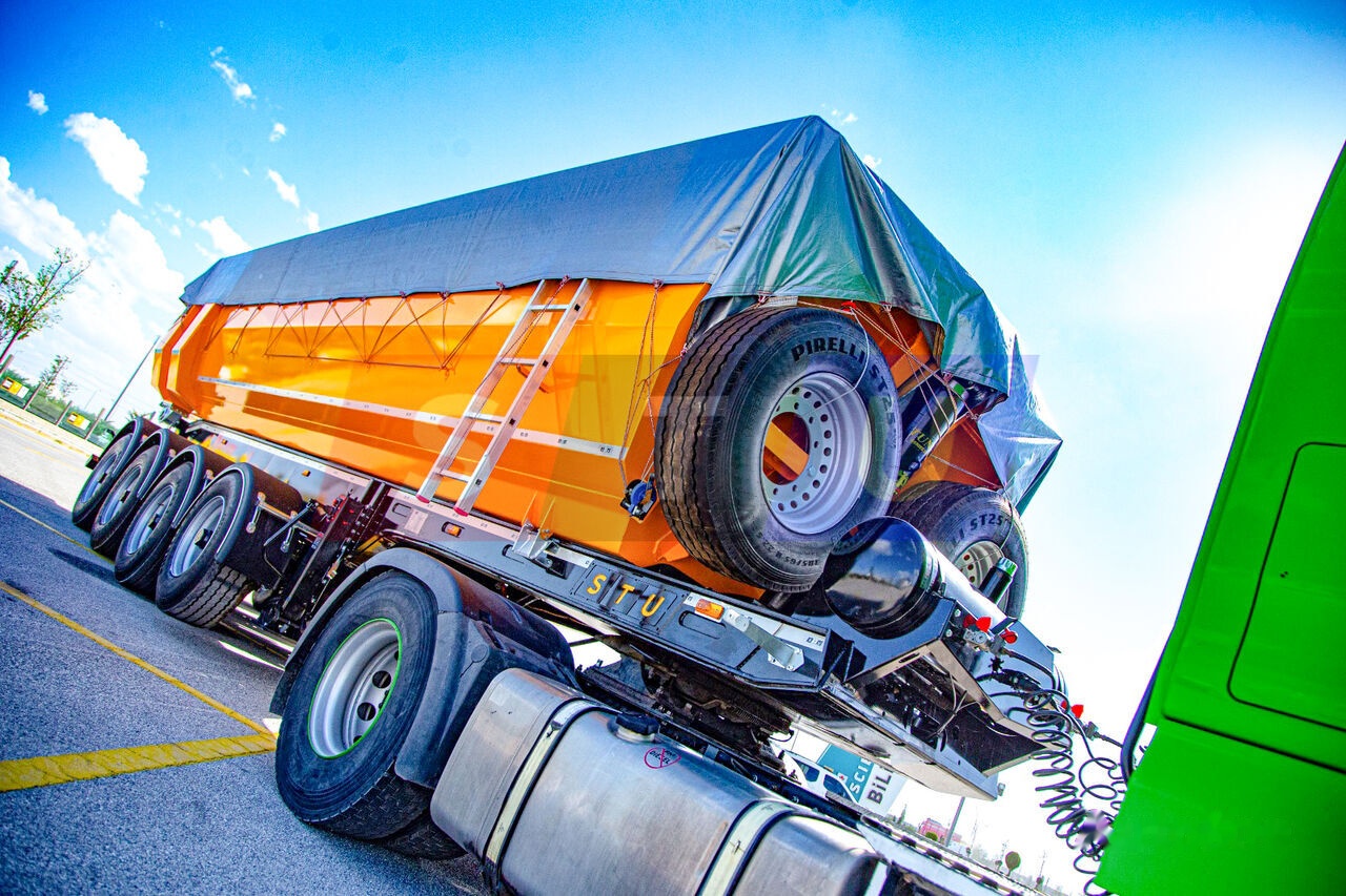 STU 4 AXLE TIPPER TRAILER / 4 ESSİEUX BENNE REMORQUE - Tipper semi-trailer: picture 2 STU 4 AXLE TIPPER TRAILER / 4 ESSİEUX BENNE REMORQUE - Tipper semi-trailer: picture 2