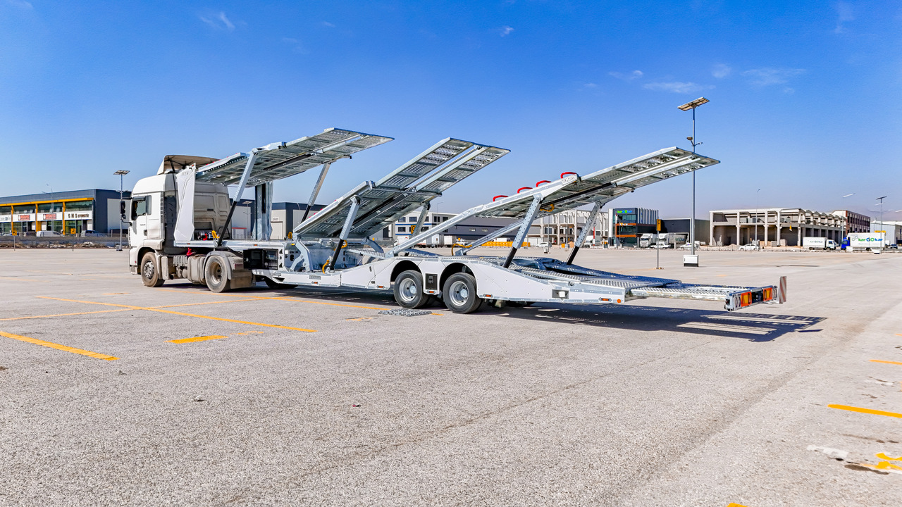 STU 6 Car Carrier Trailer / 2 Axle Car Carrier Trailer - Autotransporter semi-trailer: picture 2 STU 6 Car Carrier Trailer / 2 Axle Car Carrier Trailer - Autotransporter semi-trailer: picture 2