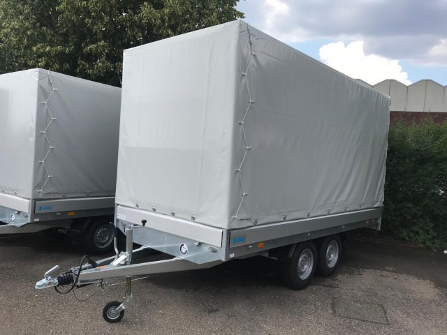 Hapert Azure H-2 Hochlader mit Hochplane 200 cm Lichte Höhe, mit Schiebeplane, 4050 x 1800 x 300 mm, ZG 2,7 to. - Car trailer: picture 1 Hapert Azure H-2 Hochlader mit Hochplane 200 cm Lichte Höhe, mit Schiebeplane, 4050 x 1800 x 300 mm, ZG 2,7 to. - Car trailer: picture 1
