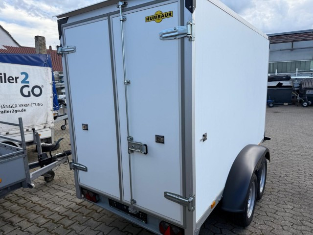 Closed box trailer Humbaur Koffer HK 203015-18P, 2,0 to. 3040x1510x2000mm, 100 km/h: picture 6 Closed box trailer Humbaur Koffer HK 203015-18P, 2,0 to. 3040x1510x2000mm, 100 km/h: picture 6