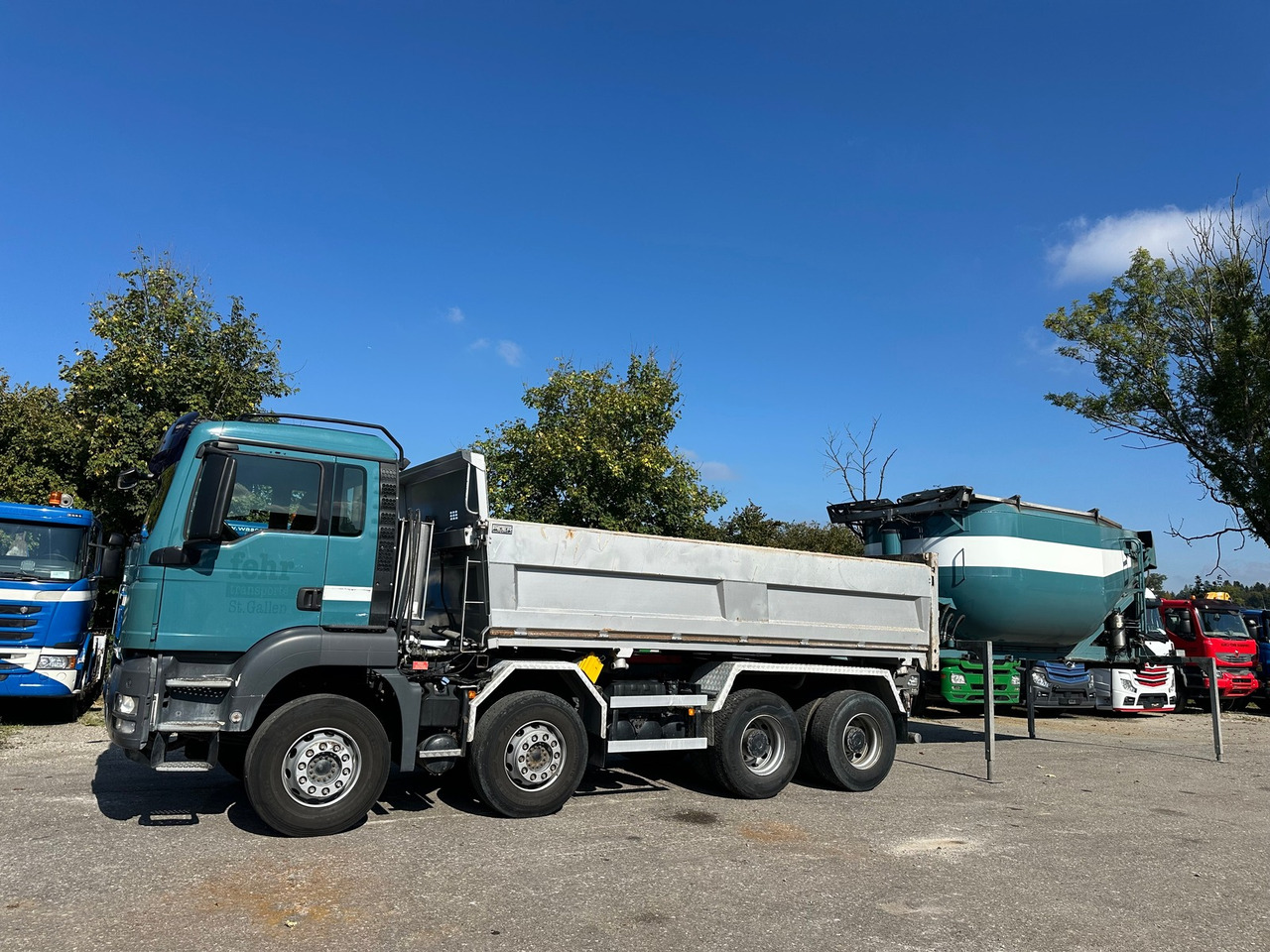 MAN TGS 35.480 8x4 Wechselsistem - Tipper: picture 2 MAN TGS 35.480 8x4 Wechselsistem - Tipper: picture 2
