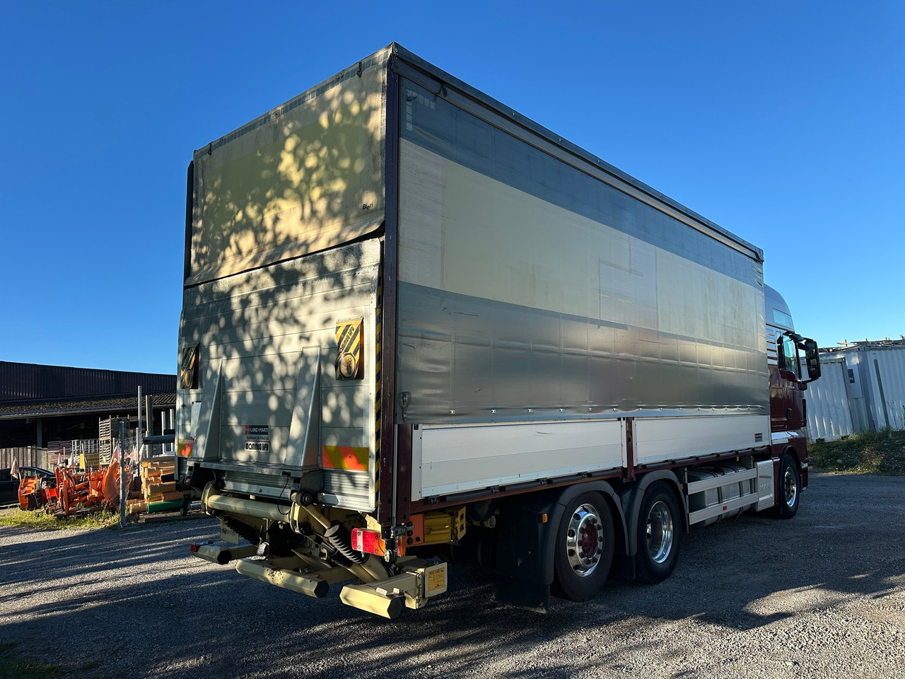 MAN TGX 26.480 6x2 Hebebühne - Curtain side truck: picture 4 MAN TGX 26.480 6x2 Hebebühne - Curtain side truck: picture 4
