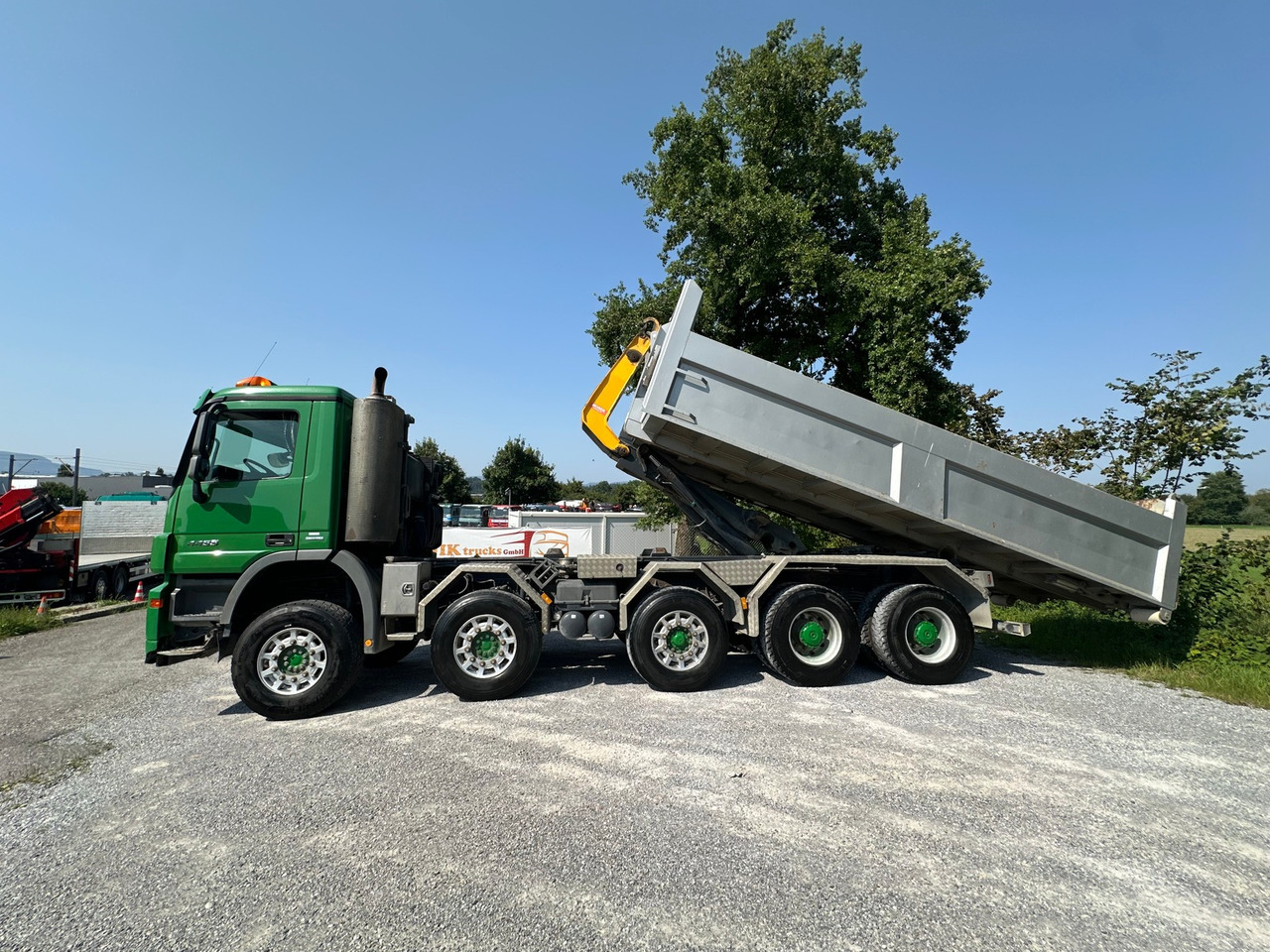 MERCEDES-BENZ Actros 4455 10x4 Moser - Hook lift truck: picture 4 MERCEDES-BENZ Actros 4455 10x4 Moser - Hook lift truck: picture 4