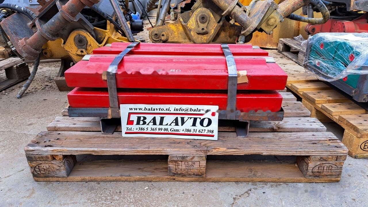 Blow bar Rubble Master RM80 for crusher - Spare parts for Crusher: picture 1 Blow bar Rubble Master RM80 for crusher - Spare parts for Crusher: picture 1