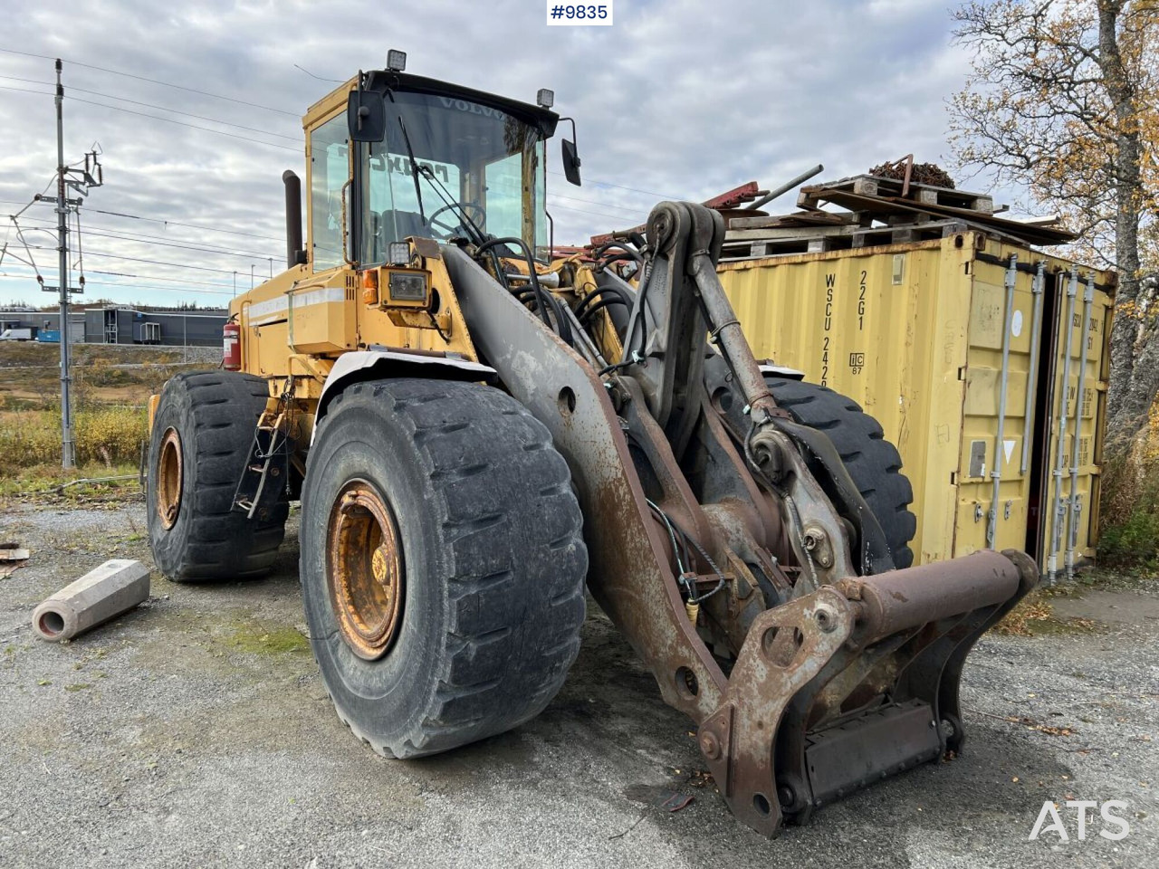 1995 Volvo L180C - Wheel loader: picture 4 1995 Volvo L180C - Wheel loader: picture 4