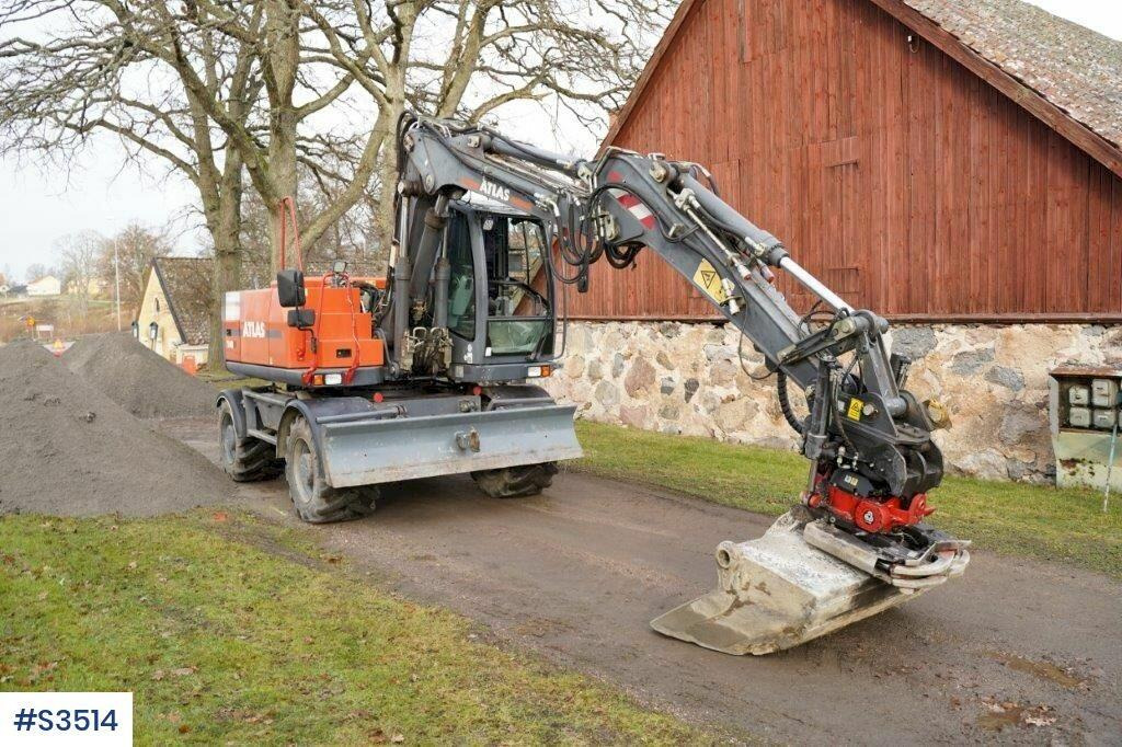 Atlas 140W Excavator - Wheel excavator: picture 2 Atlas 140W Excavator - Wheel excavator: picture 2