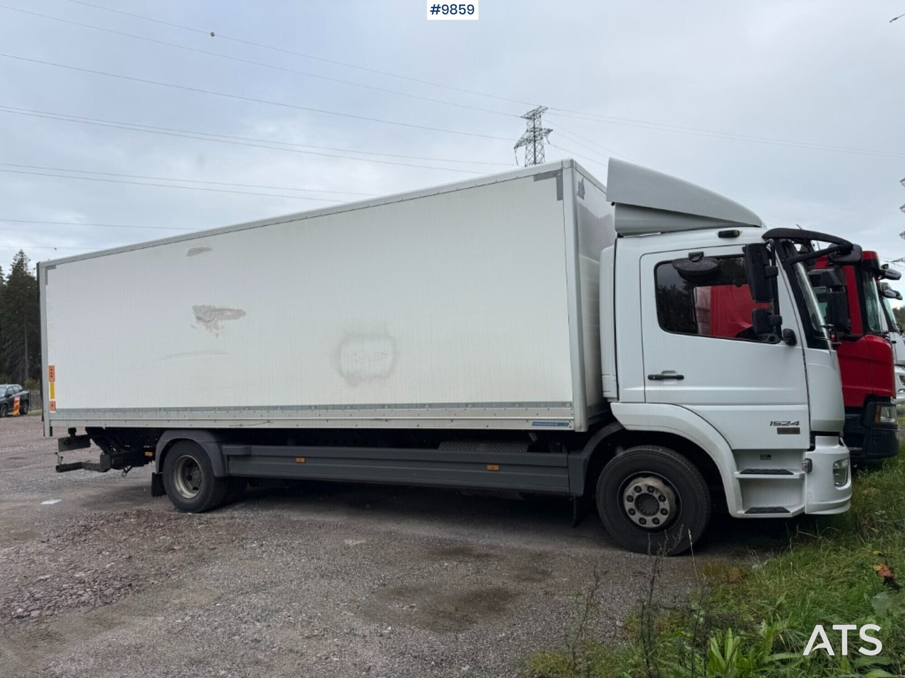 Box Truck Mercedes Benz Atego 1524 with openable side - Box truck: picture 2 Box Truck Mercedes Benz Atego 1524 with openable side - Box truck: picture 2
