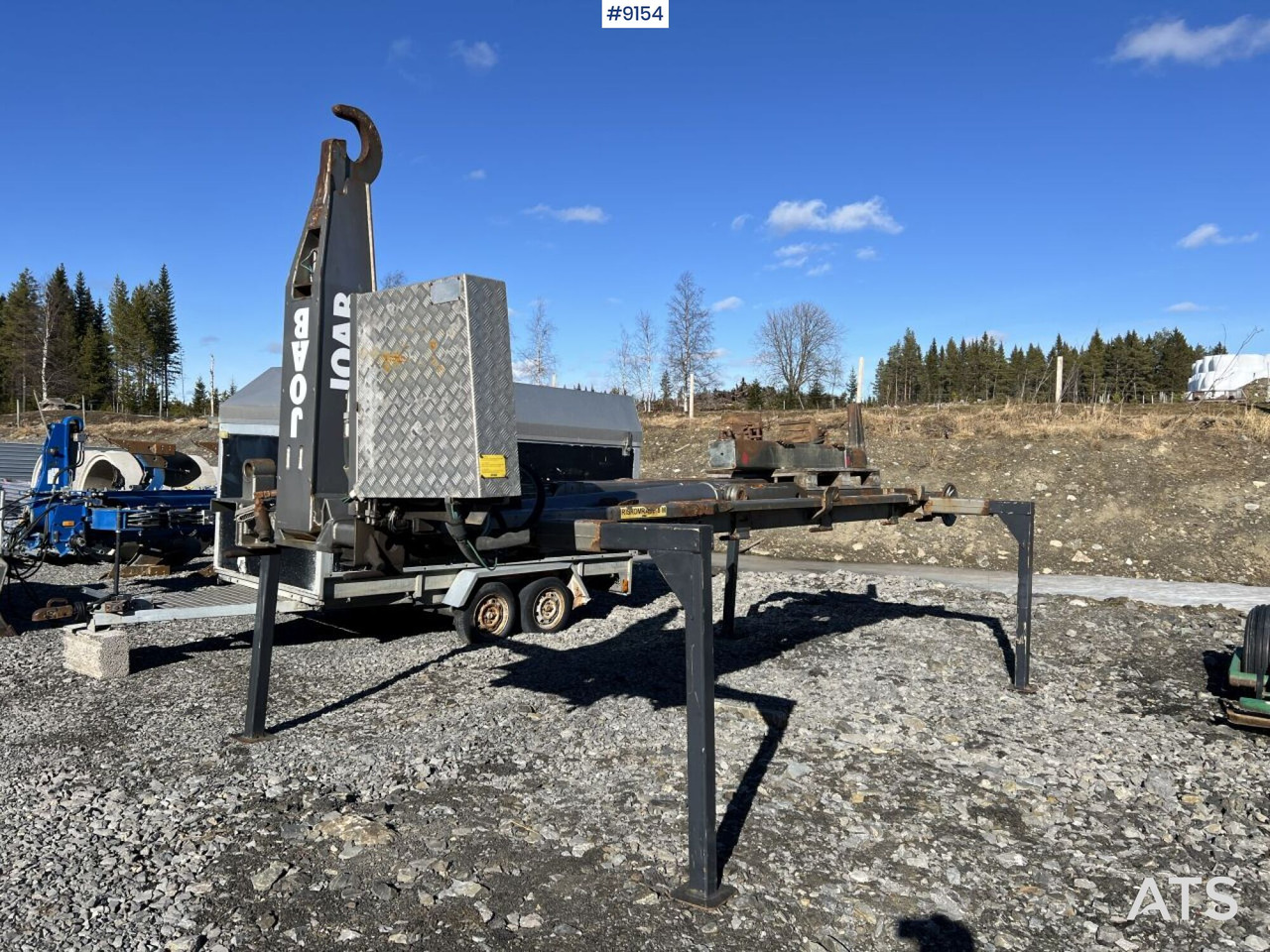 Cameleont frame with JOAB Hook - Hook lift/ Skip loader system: picture 2 Cameleont frame with JOAB Hook - Hook lift/ Skip loader system: picture 2