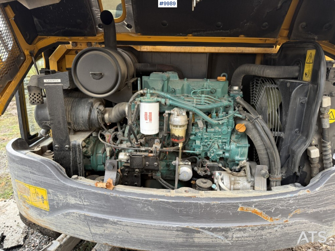 Crawler excavator Crawler excavator Volvo EC55C with tiltrotator and buckets: picture 17 Crawler excavator Crawler excavator Volvo EC55C with tiltrotator and buckets: picture 17