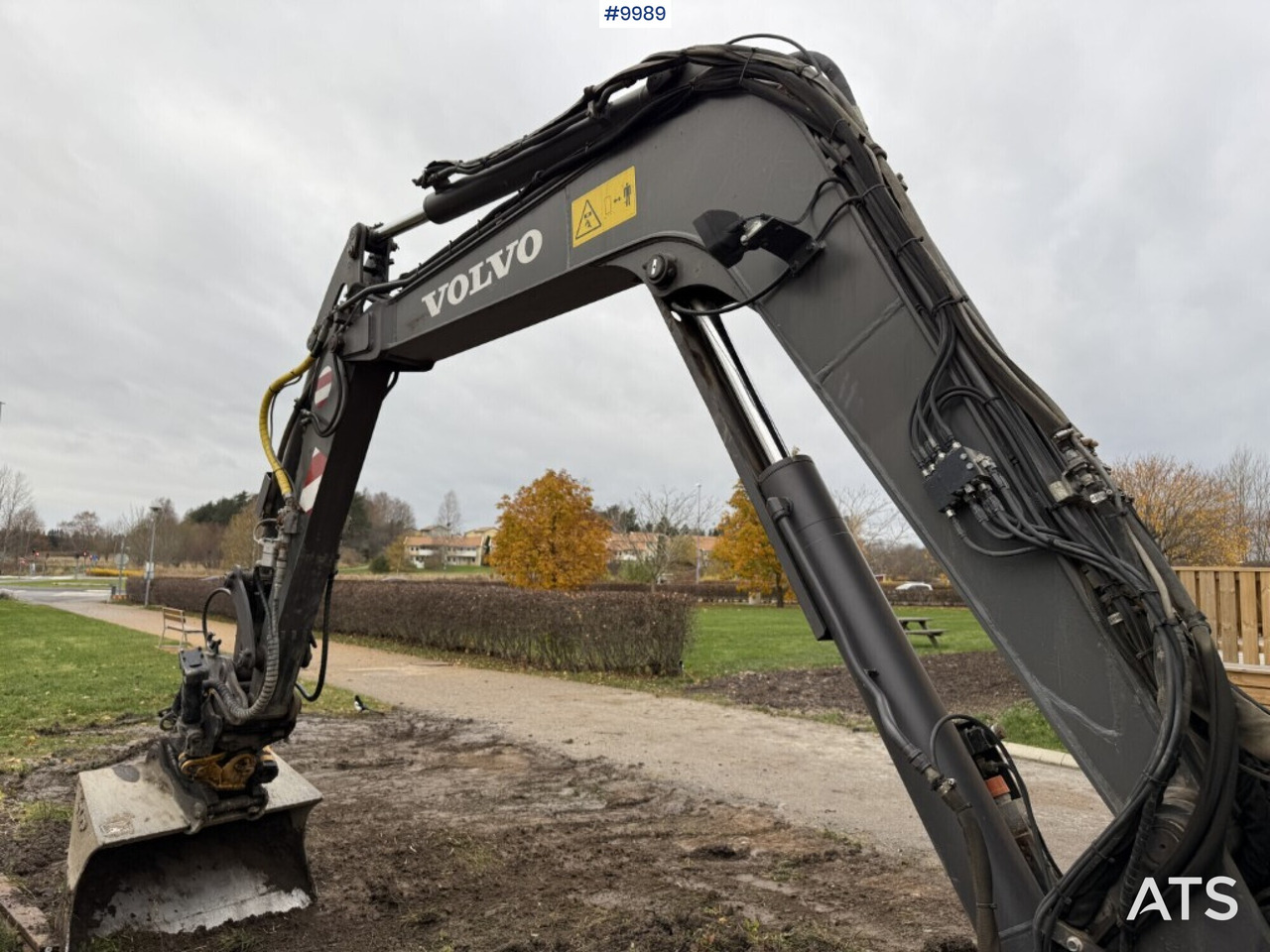 Crawler excavator Crawler excavator Volvo EC55C with tiltrotator and buckets: picture 6 Crawler excavator Crawler excavator Volvo EC55C with tiltrotator and buckets: picture 6