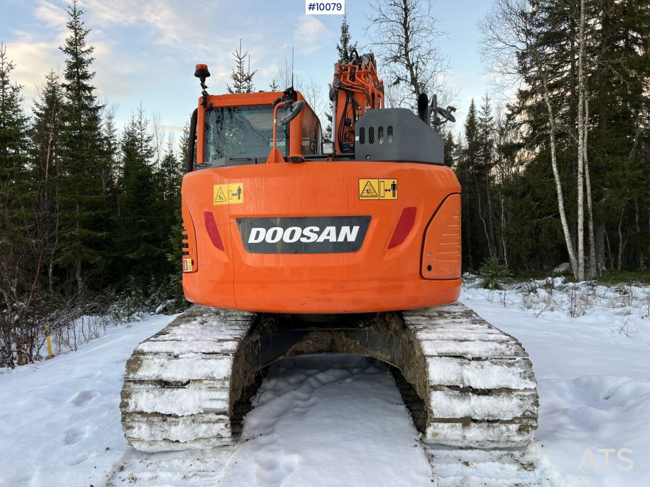 DOOSAN DX140LCR-5 Excavator with Rotor and Buckets - Crawler excavator: picture 4 DOOSAN DX140LCR-5 Excavator with Rotor and Buckets - Crawler excavator: picture 4