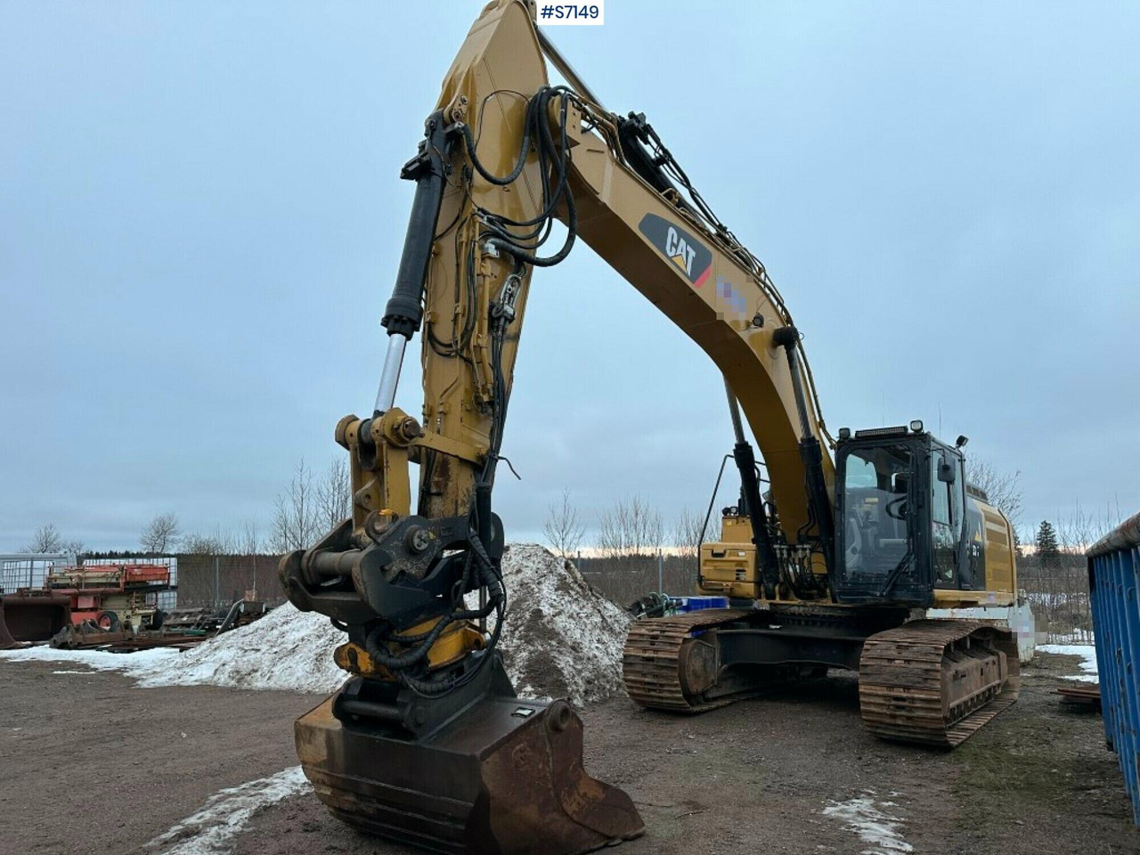Excavator Cat 336F LXE with rotor - Excavator: picture 2 Excavator Cat 336F LXE with rotor - Excavator: picture 2
