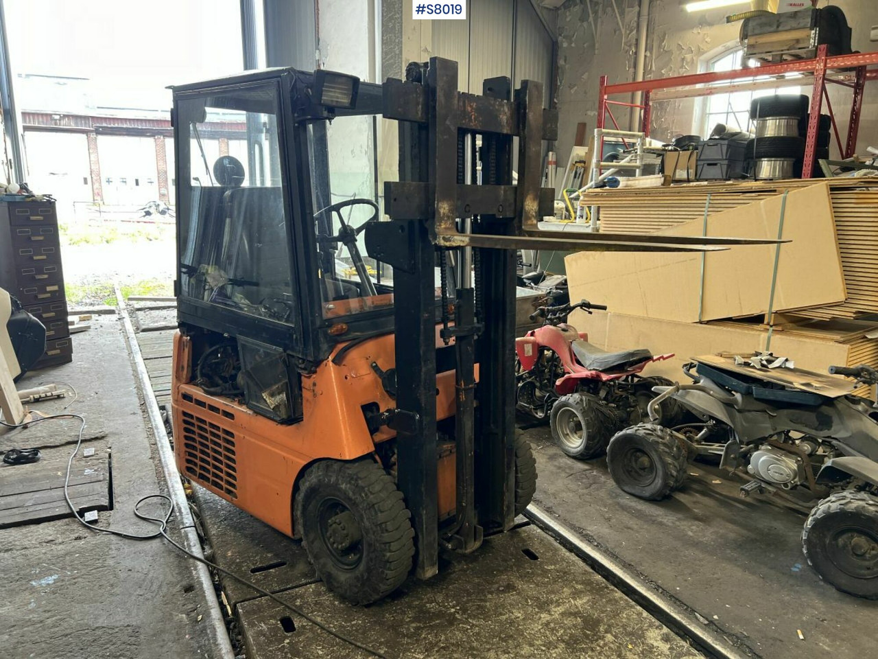 Forklift, Hyster, Petrol powerd - LPG forklift: picture 1 Forklift, Hyster, Petrol powerd - LPG forklift: picture 1