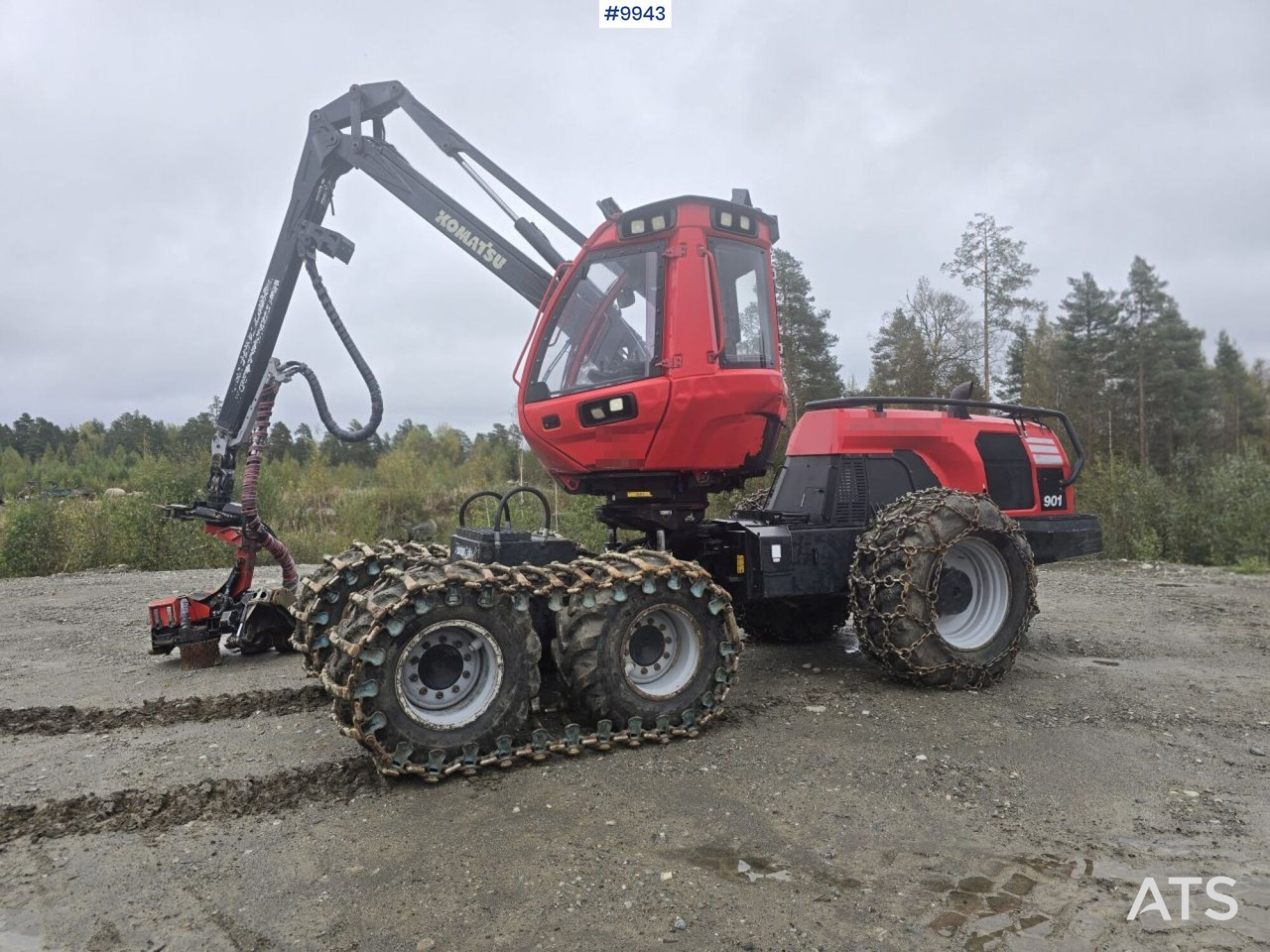 Harvester Komatsu XH901-5 - Forestry harvester: picture 3 Harvester Komatsu XH901-5 - Forestry harvester: picture 3
