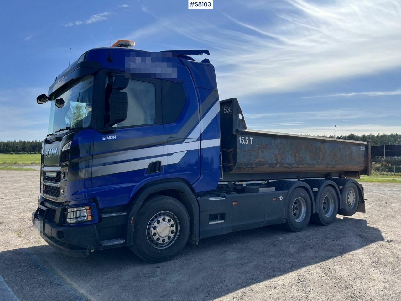 Hook truck Scania R580, Joab L27 Hook - Hook lift truck: picture 2 Hook truck Scania R580, Joab L27 Hook - Hook lift truck: picture 2