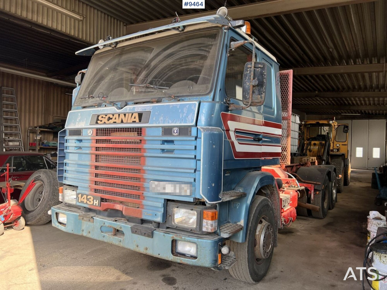 Hook lift truck Hoolift Truck Scania R143: picture 1