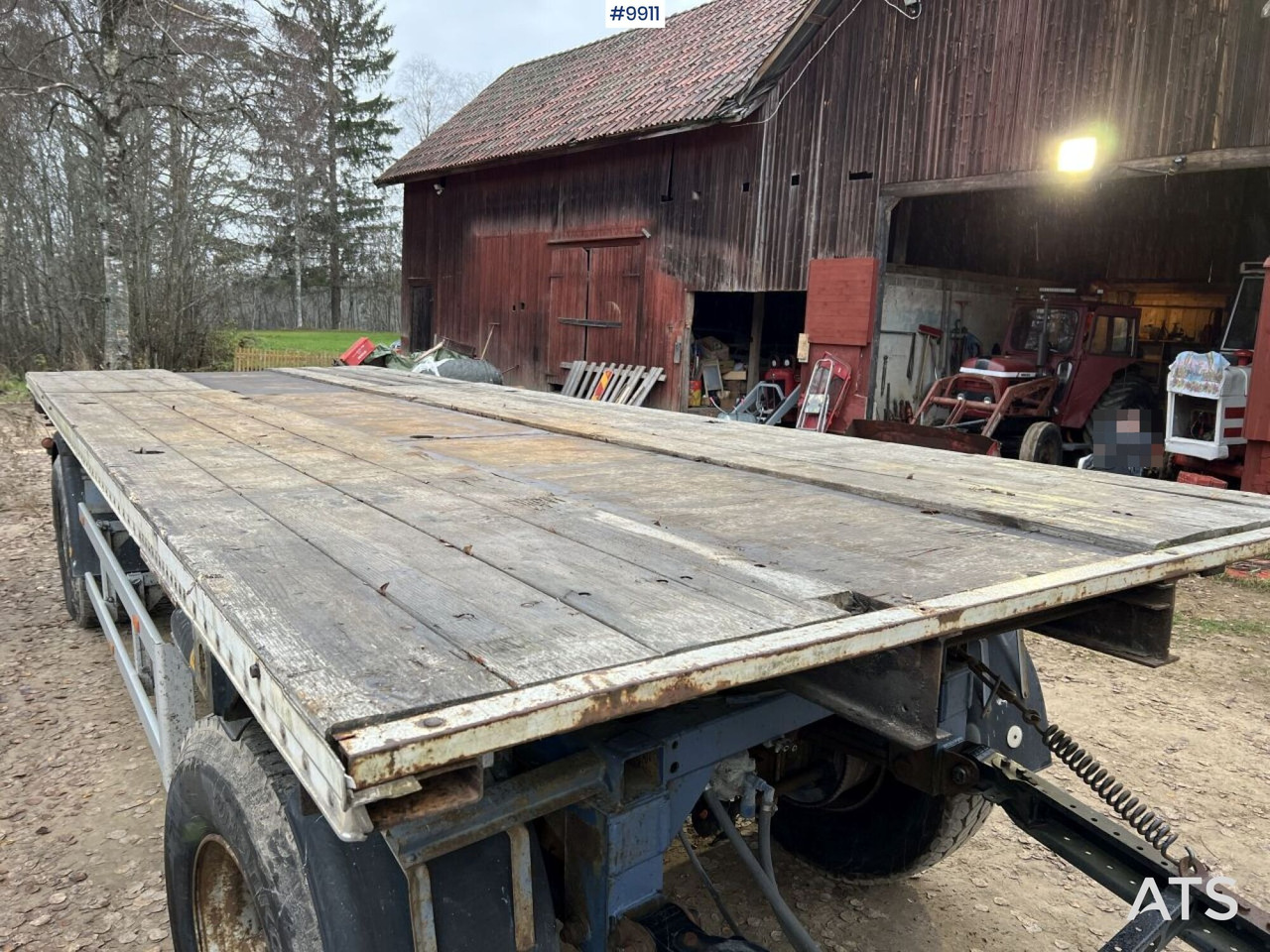 KRONE AZW 20E Container trailer with interchangeable body - Dropside/ Flatbed trailer: picture 4 KRONE AZW 20E Container trailer with interchangeable body - Dropside/ Flatbed trailer: picture 4