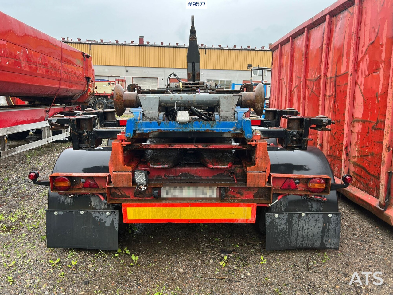 Link trailer PARATOR with swap body - Hook lift/ Skip loader system, Trailer: picture 4 Link trailer PARATOR with swap body - Hook lift/ Skip loader system, Trailer: picture 4