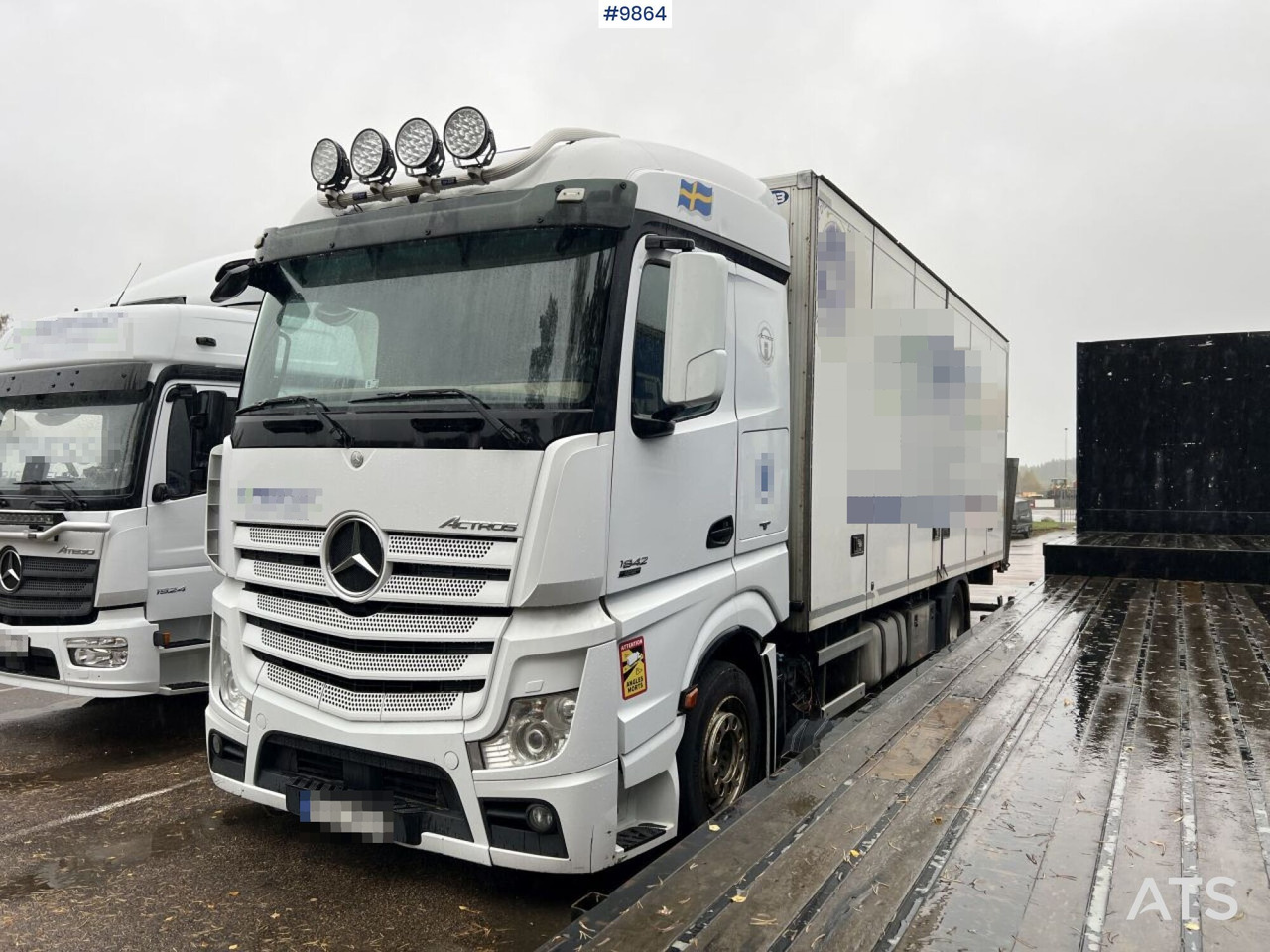 MERCEDES-BENZ ACTROS 963-0-A Box truck with tail lift - Box truck: picture 1 MERCEDES-BENZ ACTROS 963-0-A Box truck with tail lift - Box truck: picture 1