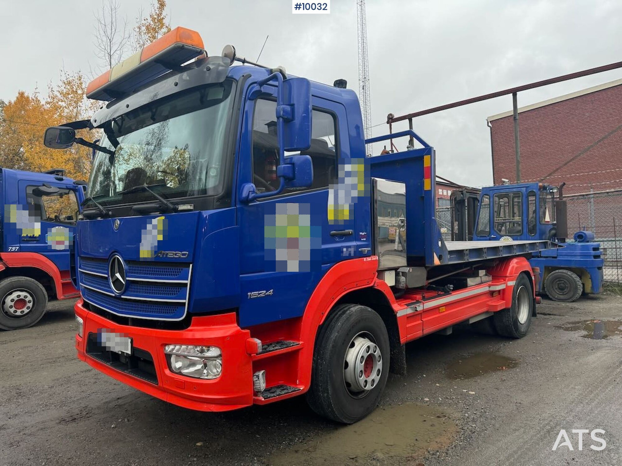 Mercedes Atego 1524 Hook Truck with AJK hook - Other: picture 1 Mercedes Atego 1524 Hook Truck with AJK hook - Other: picture 1