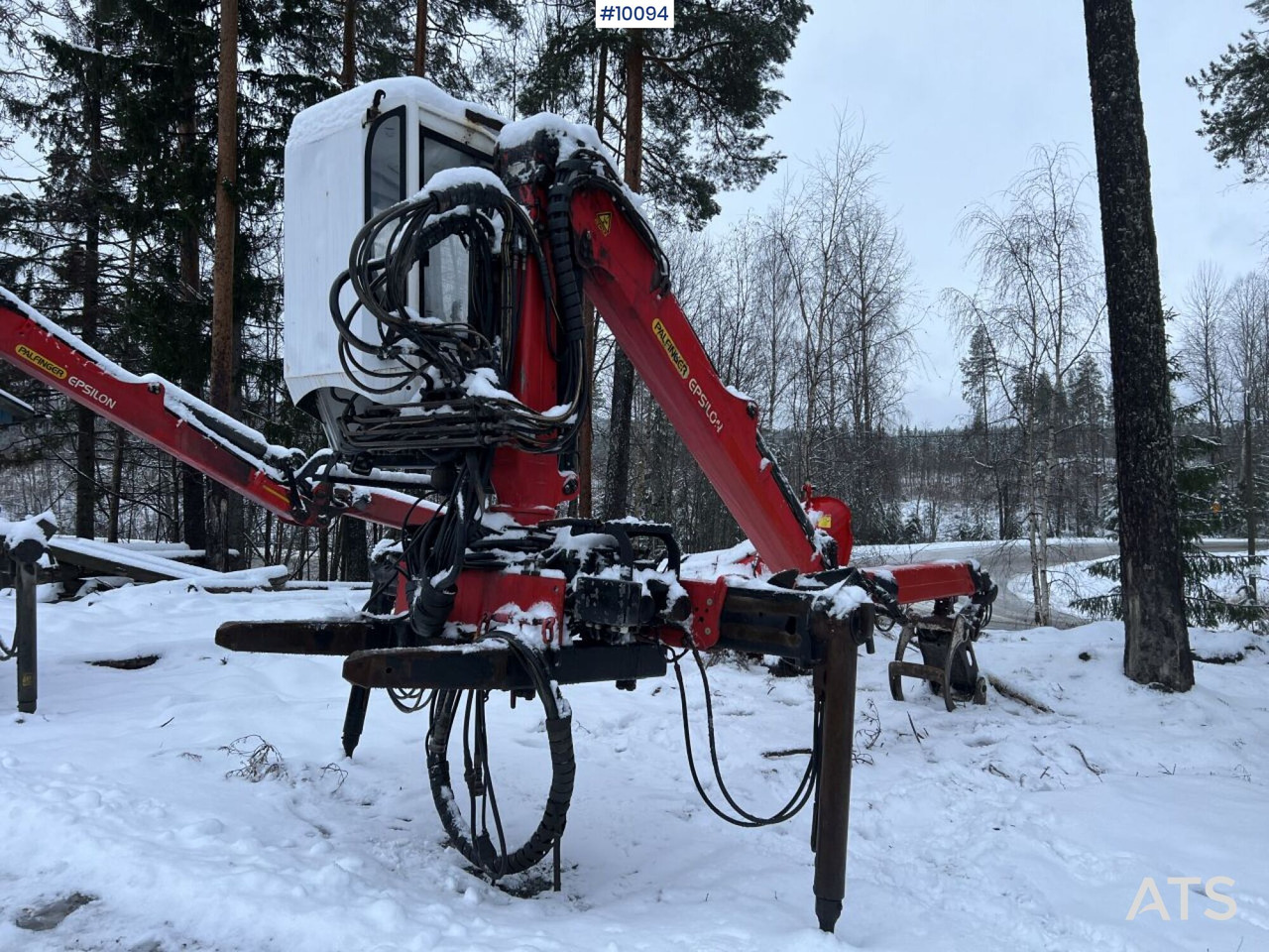 Palfinger Epsilon M110 Timber crane with double jib - Truck mounted crane: picture 2 Palfinger Epsilon M110 Timber crane with double jib - Truck mounted crane: picture 2