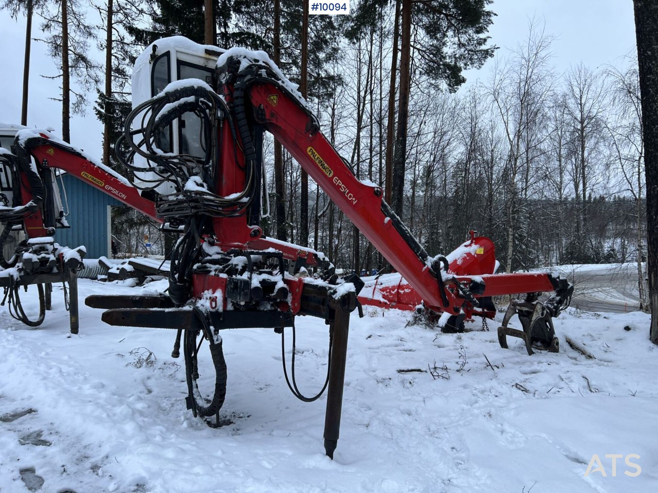 Palfinger Epsilon M110 Timber crane with double jib - Truck mounted crane: picture 1 Palfinger Epsilon M110 Timber crane with double jib - Truck mounted crane: picture 1