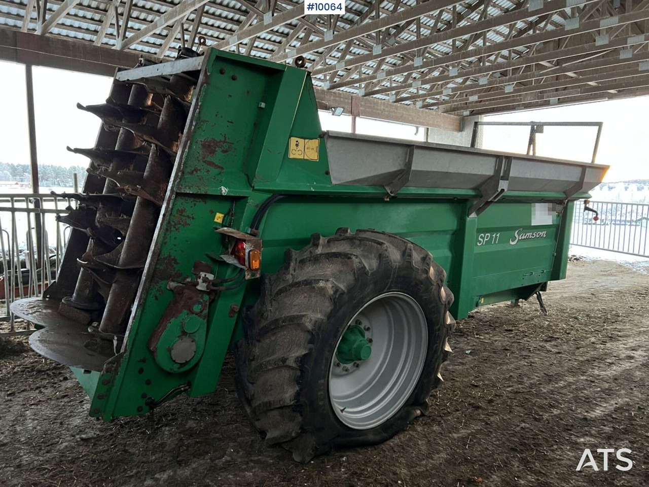 Manure spreader Samson SP11 Fertilizer Spreader: picture 11 Manure spreader Samson SP11 Fertilizer Spreader: picture 11