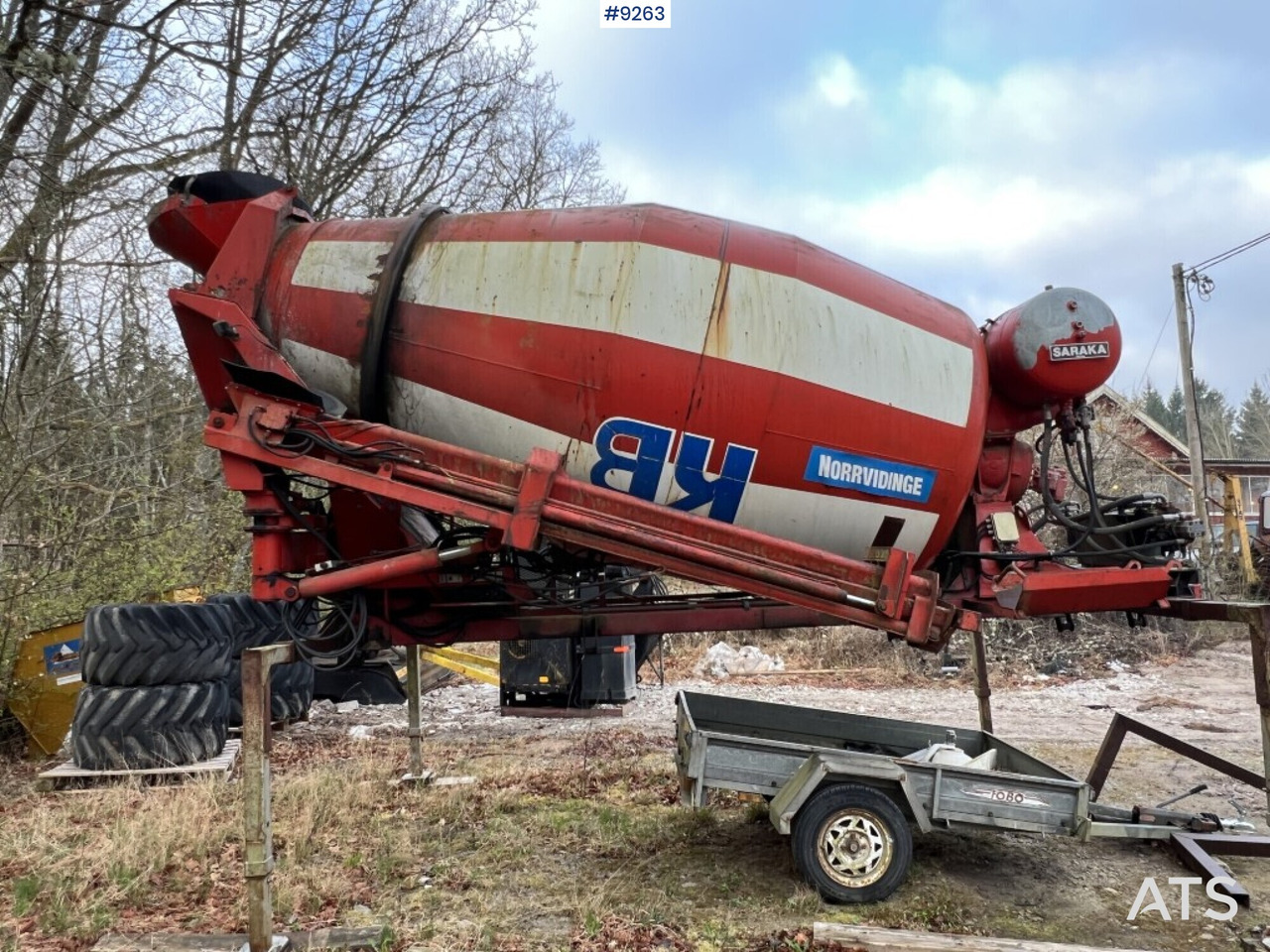 Saraka Concrete mixer - Concrete mixer drum: picture 4 Saraka Concrete mixer - Concrete mixer drum: picture 4
