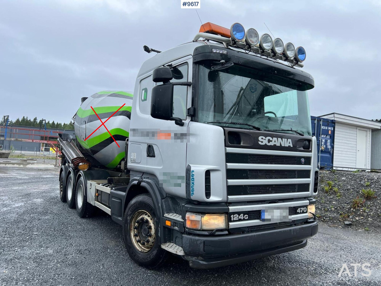 Concrete mixer truck Scania R124 tridem with LAXO quick release: picture 10 Concrete mixer truck Scania R124 tridem with LAXO quick release: picture 10