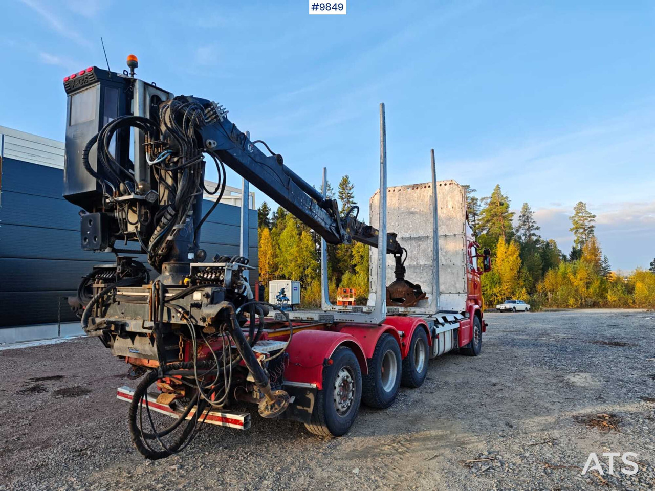 Scania R730 Tridem Timber Truck with Loglift F125S Crane (VIDEO) - Logging truck, Crane truck: picture 5 Scania R730 Tridem Timber Truck with Loglift F125S Crane (VIDEO) - Logging truck, Crane truck: picture 5