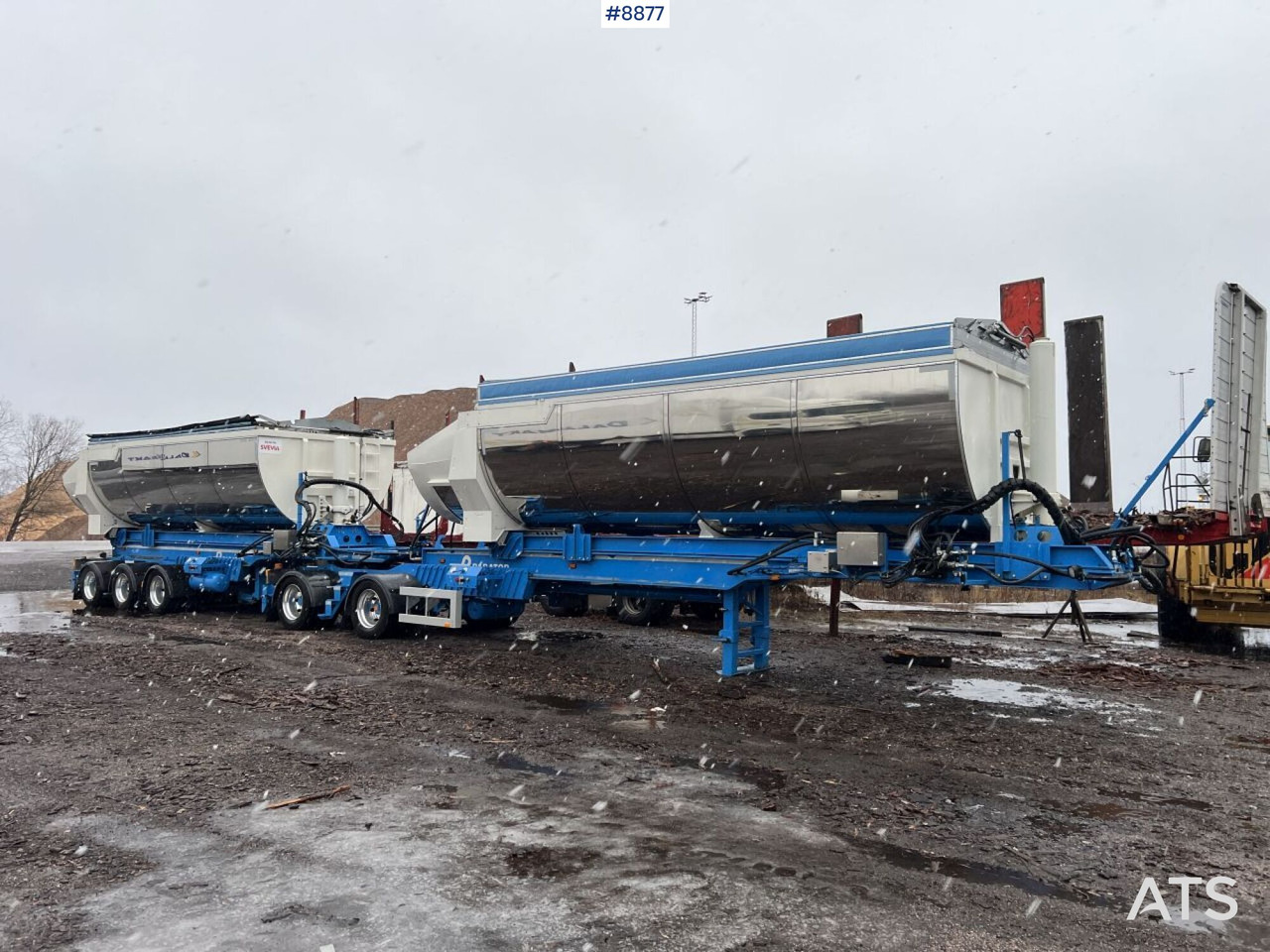 Asphalt trailer Parator Equipage - 2 axle and 3 axle - Semi-trailer: picture 1 Asphalt trailer Parator Equipage - 2 axle and 3 axle - Semi-trailer: picture 1
