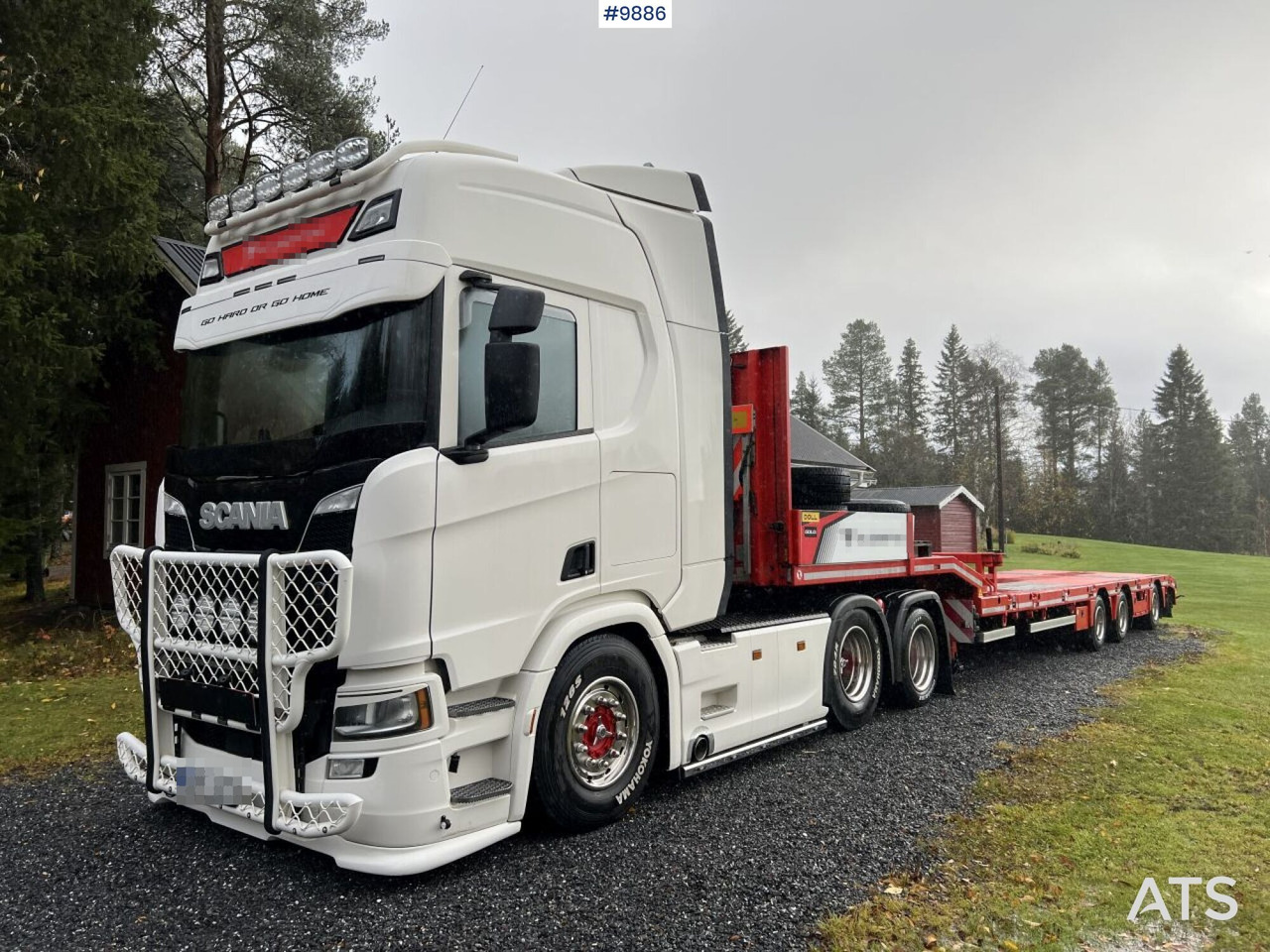 Scania R500 Tractor unit with Doll S3L Trombone Trailer - Tractor truck, Low loader semi-trailer: picture 2 Scania R500 Tractor unit with Doll S3L Trombone Trailer - Tractor truck, Low loader semi-trailer: picture 2