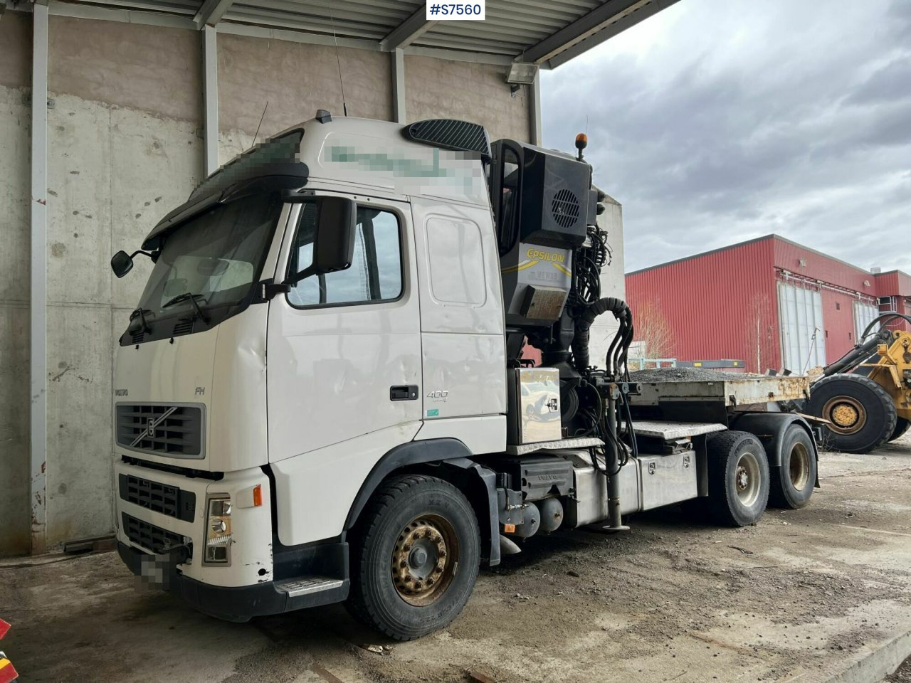 Tractor truck Tow Truck Volvo FH400 with Epsilon 110Z crane: picture 11