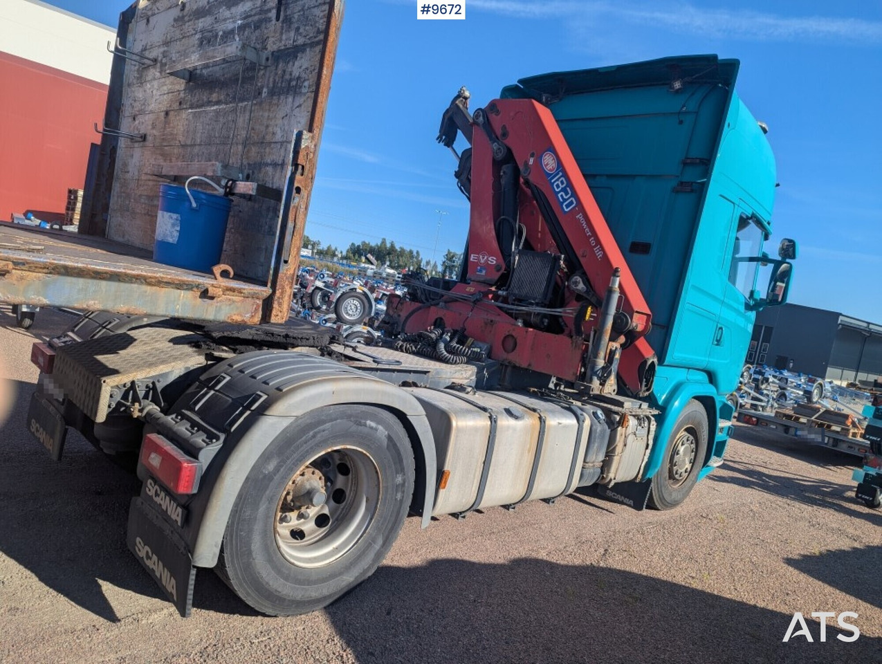 Tractor unit with crane Scania R410 4X2 - Tractor truck: picture 4 Tractor unit with crane Scania R410 4X2 - Tractor truck: picture 4