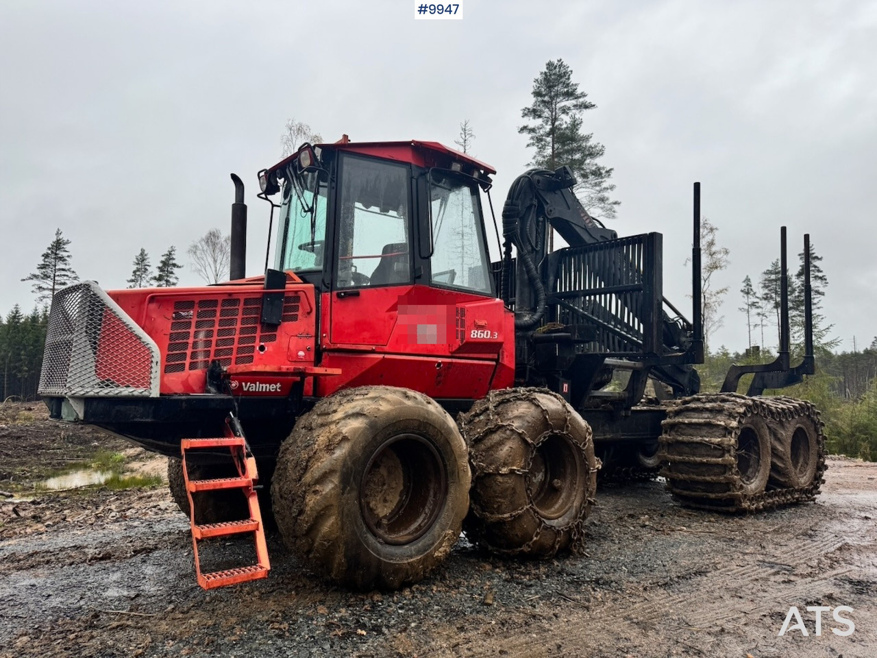 Valmet 860 forwarder (VIDEO) - Forwarder: picture 1 Valmet 860 forwarder (VIDEO) - Forwarder: picture 1