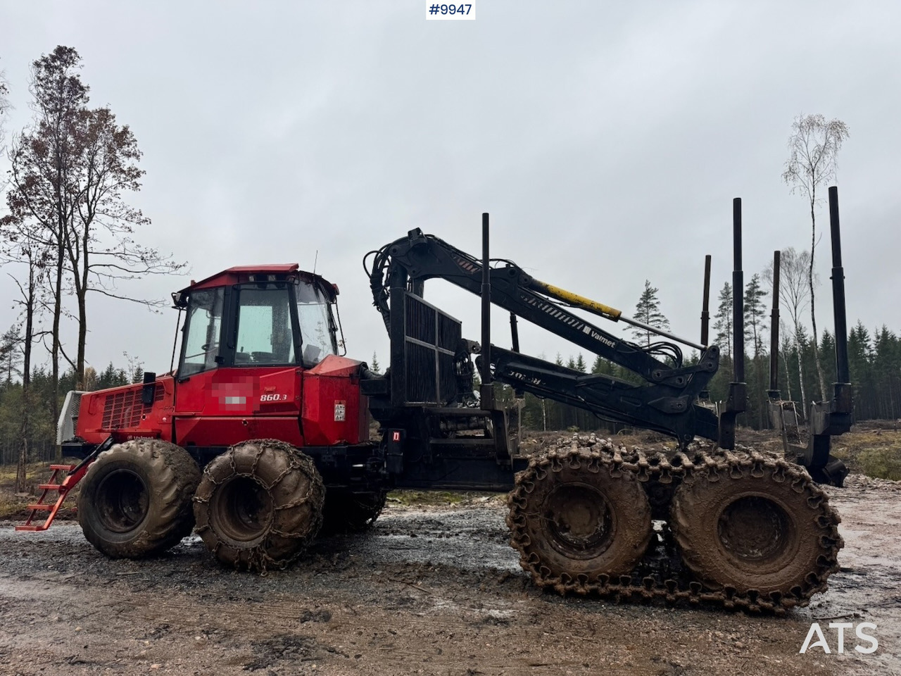 Valmet 860 forwarder (VIDEO) - Forwarder: picture 3 Valmet 860 forwarder (VIDEO) - Forwarder: picture 3
