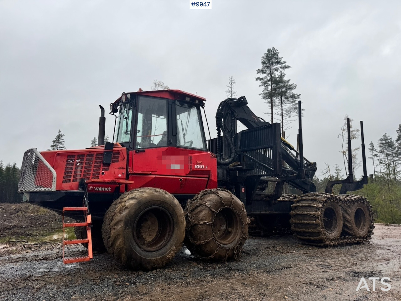 Valmet 860 forwarder (VIDEO) - Forwarder: picture 2 Valmet 860 forwarder (VIDEO) - Forwarder: picture 2