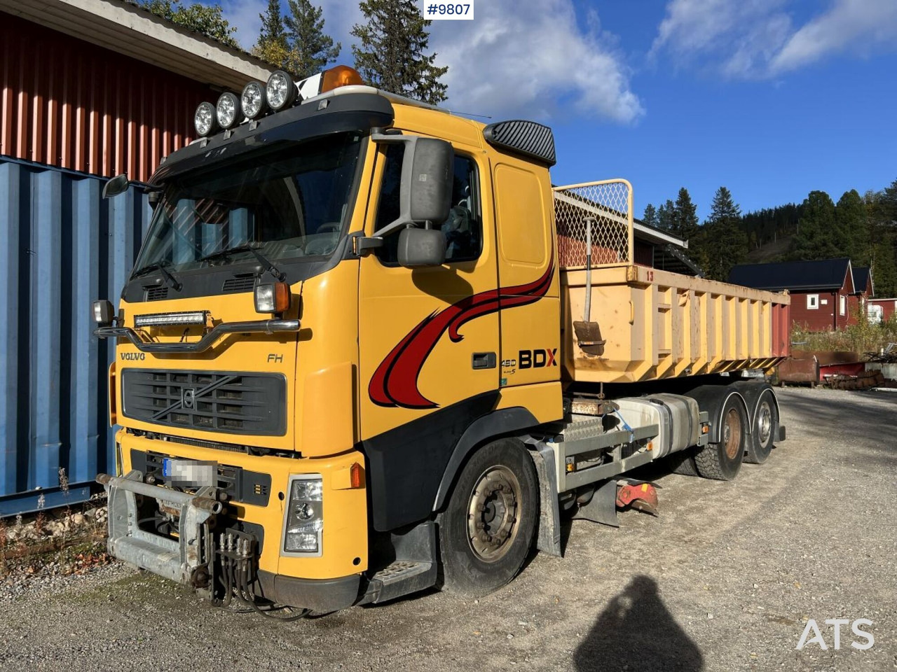 Volvo FH-480 6*2 with LAXO-Quick lock and plow equipment - Tipper: picture 2 Volvo FH-480 6*2 with LAXO-Quick lock and plow equipment - Tipper: picture 2