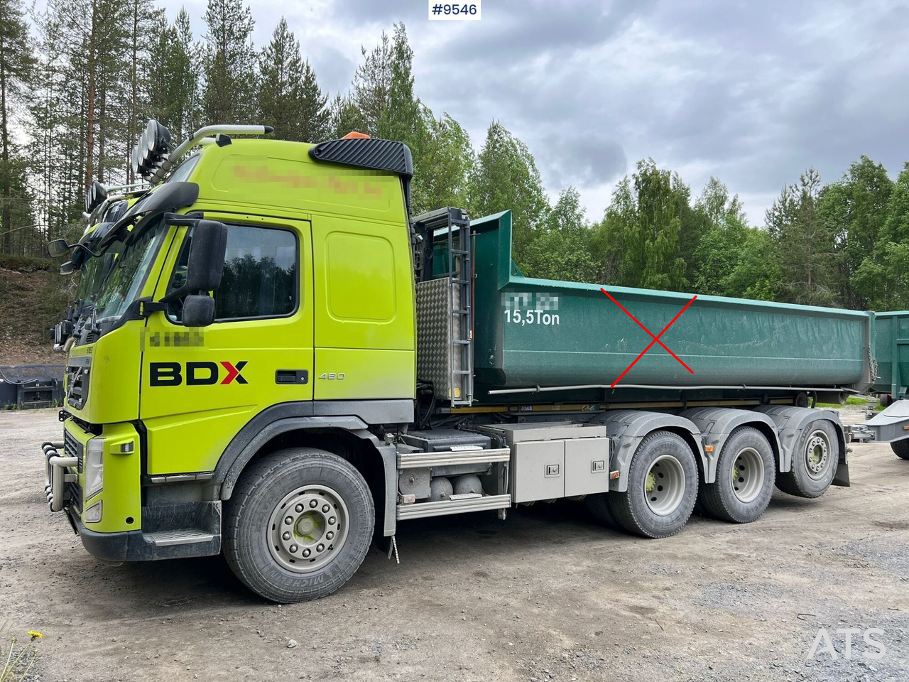 Volvo FM 8*4 Tridem Lastväxlare - Hook lift truck: picture 1 Volvo FM 8*4 Tridem Lastväxlare - Hook lift truck: picture 1
