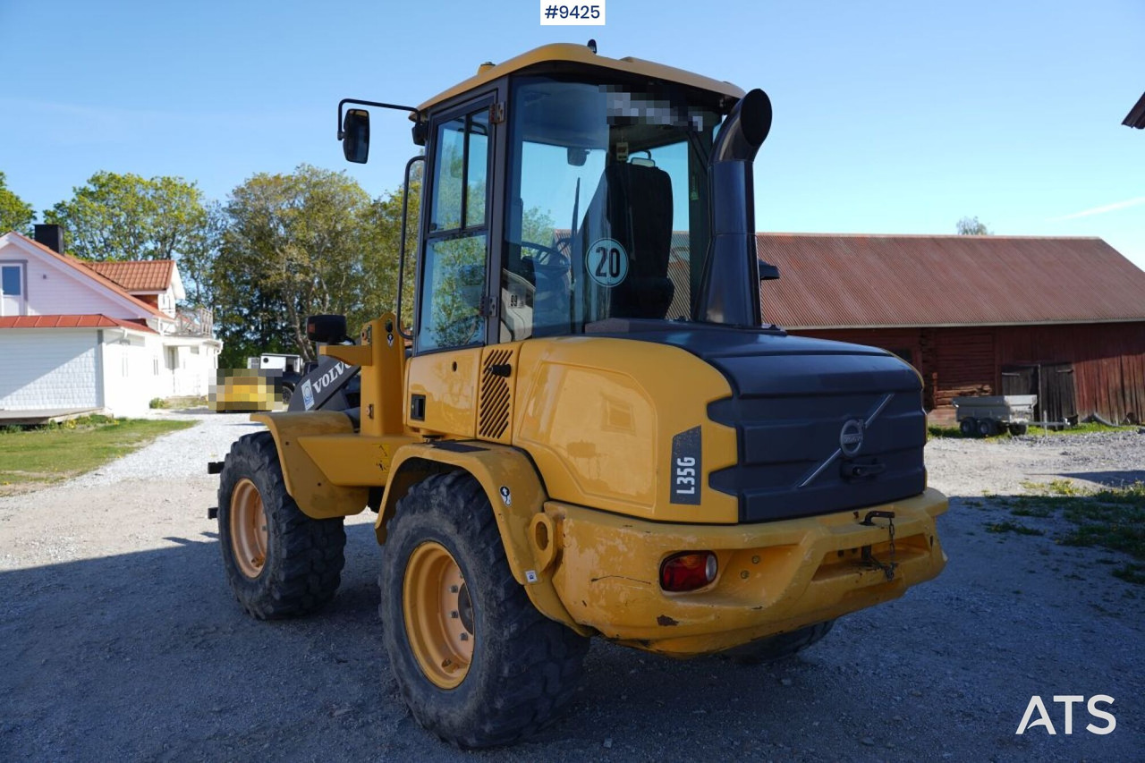 Wheel loader Volvo L35 G with implements (VIDEO): picture 12