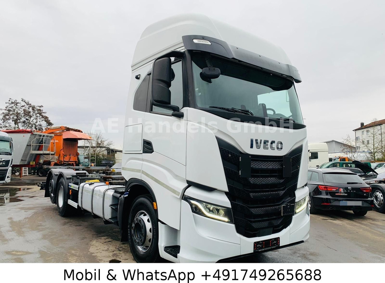 Iveco S-WAY 510 AS LL 6x2 BDF *Retarder/2xTank/AHK/ACC - Container transporter/ Swap body truck: picture 1 Iveco S-WAY 510 AS LL 6x2 BDF *Retarder/2xTank/AHK/ACC - Container transporter/ Swap body truck: picture 1