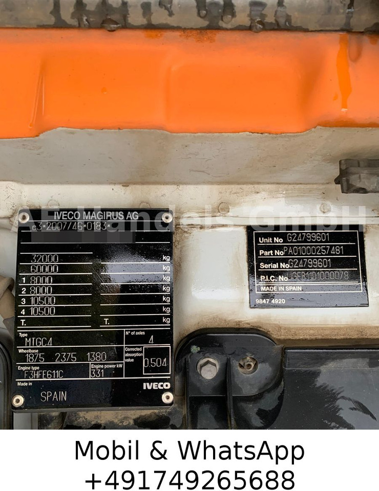 Iveco Trakker 450 E6 BB 8x4 Meiller *13m³/Bordmatik/AP leasing Iveco Trakker 450 E6 BB 8x4 Meiller *13m³/Bordmatik/AP: picture 17