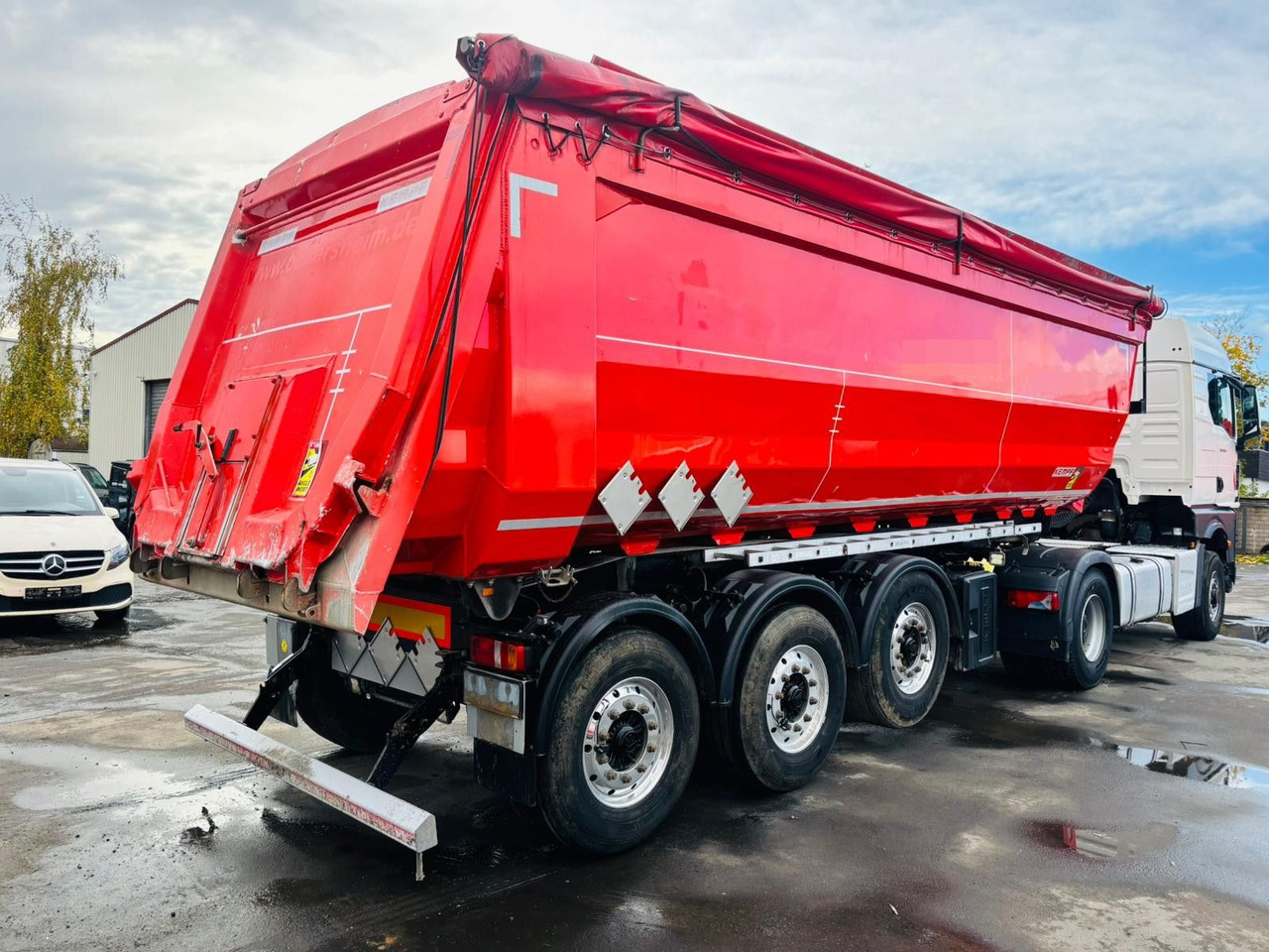 Kempf SKM 35/3 Aluminium *31m³/1xSchieber/1.Lift/Alcoa - Tipper semi-trailer: picture 3 Kempf SKM 35/3 Aluminium *31m³/1xSchieber/1.Lift/Alcoa - Tipper semi-trailer: picture 3