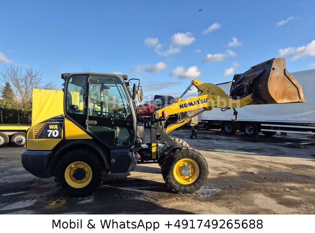 Komatsu WA70-7 *Schaufel-1,5m³/Gabel/Schnellwechsler - Wheel loader: picture 4 Komatsu WA70-7 *Schaufel-1,5m³/Gabel/Schnellwechsler - Wheel loader: picture 4