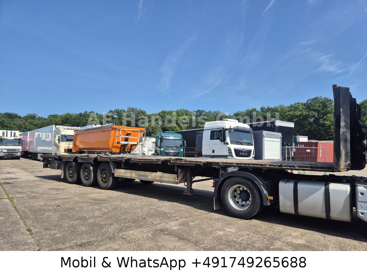 Krone SD Plateau *1.Lift/Verbreiterungs-Schilder-3m - Dropside/ Flatbed semi-trailer: picture 2 Krone SD Plateau *1.Lift/Verbreiterungs-Schilder-3m - Dropside/ Flatbed semi-trailer: picture 2