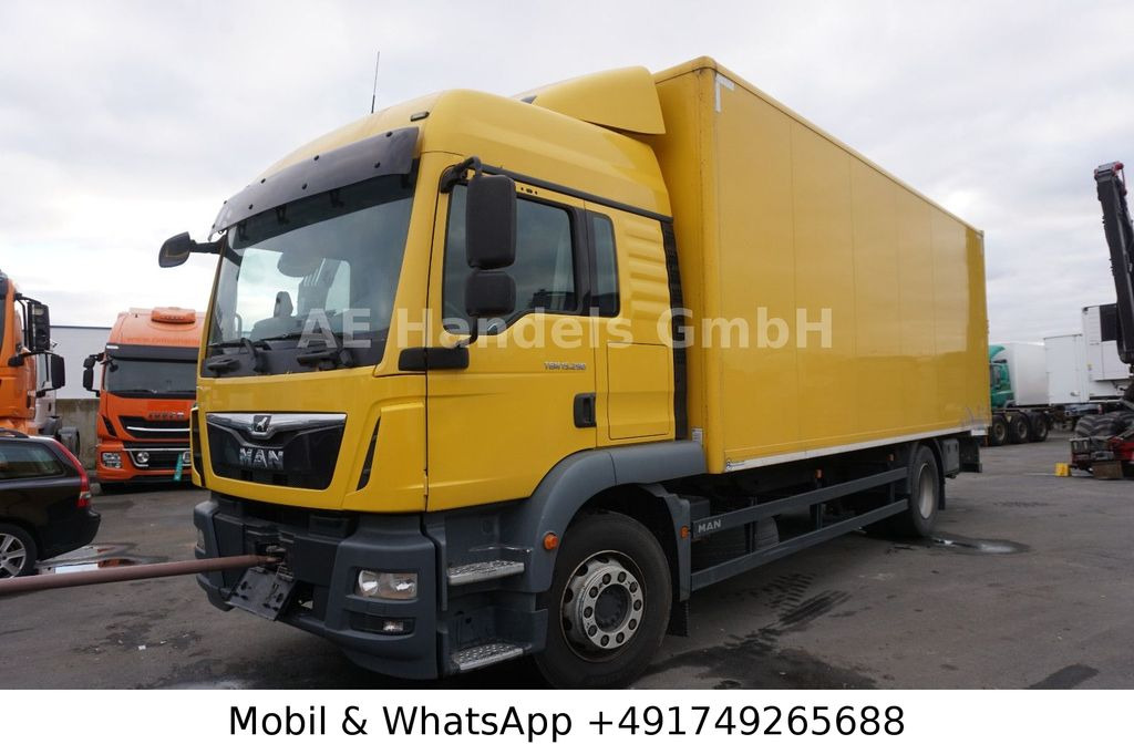 MAN TGM 15.290 LX BL *LDW/LBW-BÄR/2xTank /AHK - Box truck: picture 1 MAN TGM 15.290 LX BL *LDW/LBW-BÄR/2xTank /AHK - Box truck: picture 1