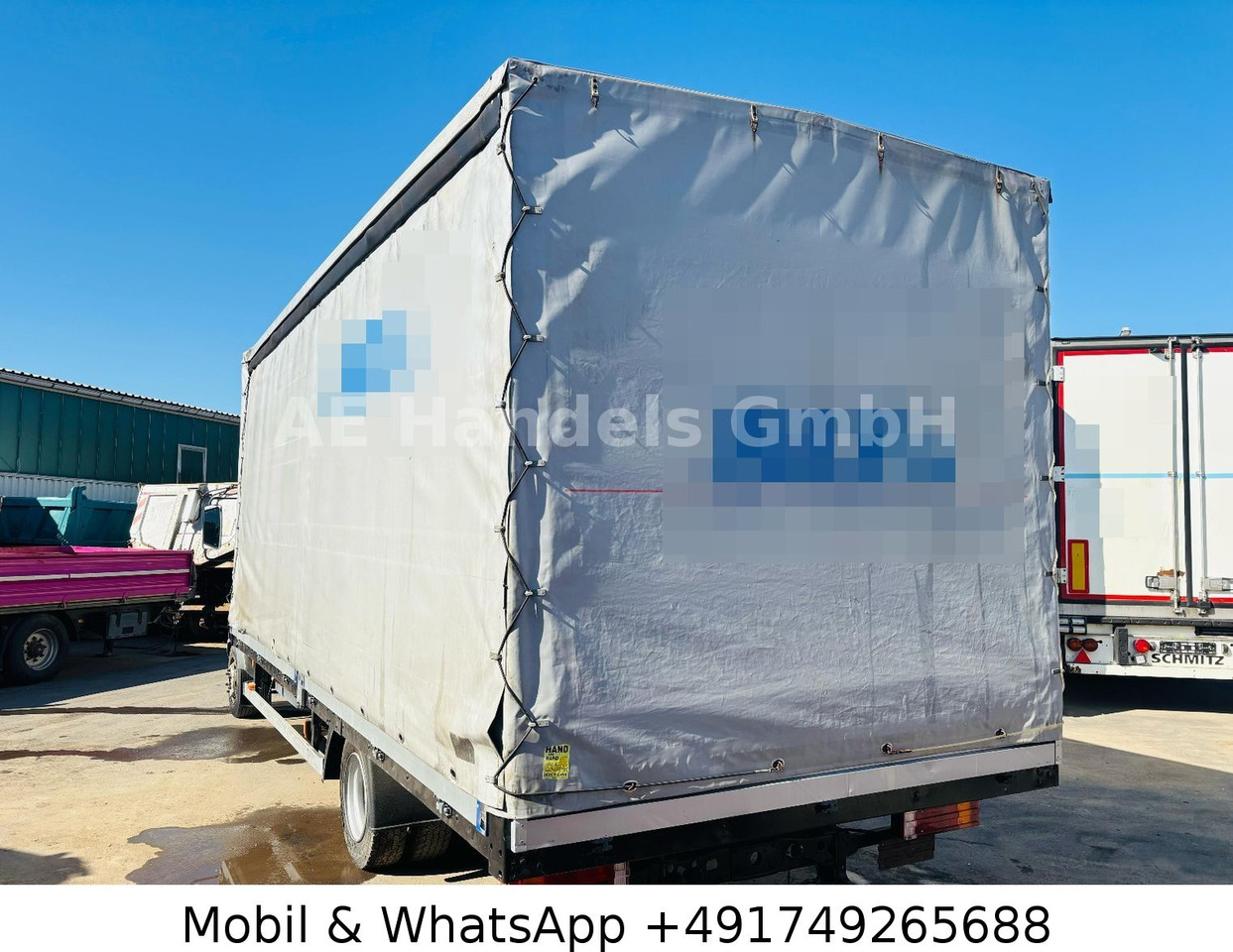 Mercedes-Benz 815D Vario BL *Manual/Analog/Anhängerkupplung Mercedes-Benz 815D Vario BL *Manual/Analog/Anhängerkupplung - Curtain side van: picture 3 Mercedes-Benz 815D Vario BL *Manual/Analog/Anhängerkupplung Mercedes-Benz 815D Vario BL *Manual/Analog/Anhängerkupplung - Curtain side van: picture 3