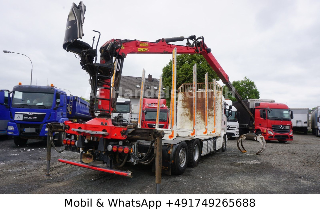 Scania R580 V8 Highline Palfinger-M120L97 *Retarder/ACC - Logging truck, Crane truck: picture 3 Scania R580 V8 Highline Palfinger-M120L97 *Retarder/ACC - Logging truck, Crane truck: picture 3