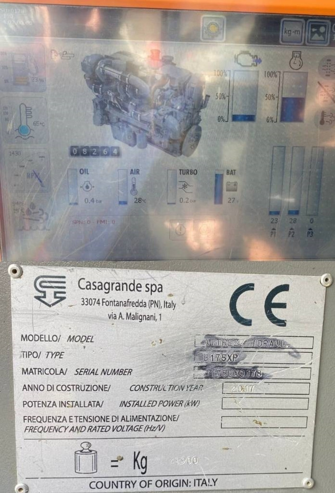 Drilling machine Casagrande B 175 XP 1er Main/Origine Française endommagée: picture 11 Drilling machine Casagrande B 175 XP 1er Main/Origine Française endommagée: picture 11